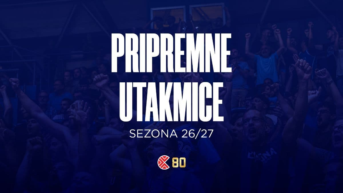 Najavljene utakmice pripremnog perioda